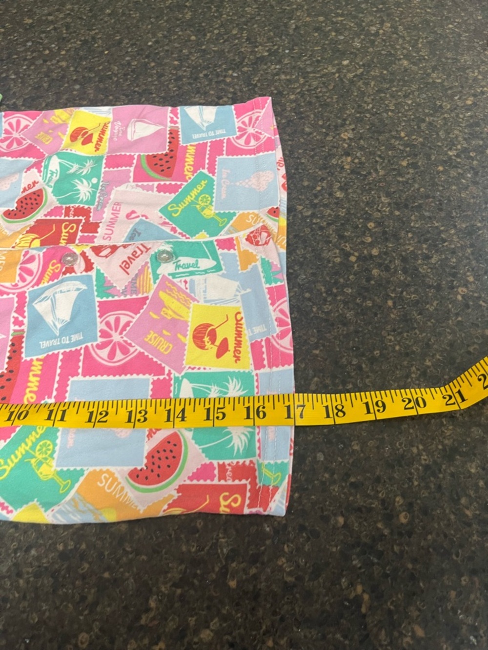 Happy Threads SET Pink Summer Fun Short Sleeve & Shorts Pajamas Little Girls - Picture 5 of 8